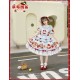 Mademoiselle Pearl Strawberry Blouse Cardigan JSK OP and Coat(Reservation/8 Colours/Full Payment Without Shipping)